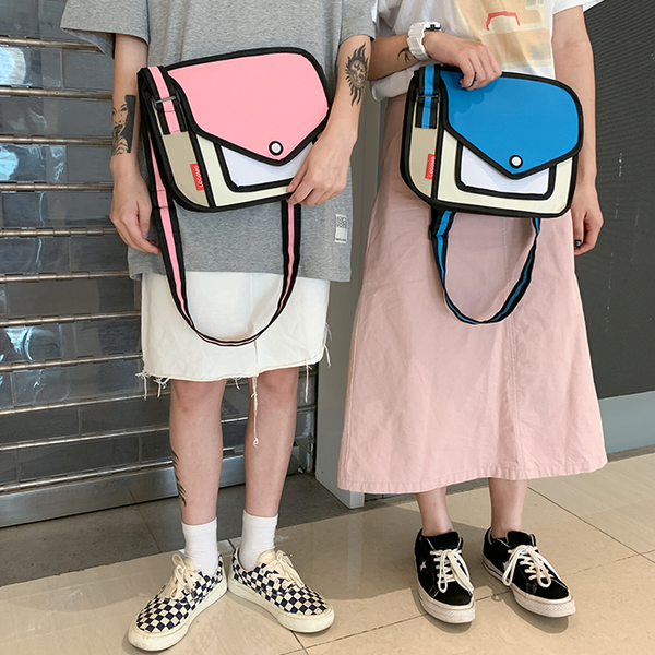 Kawaii Canvas 3D Bag AD10617