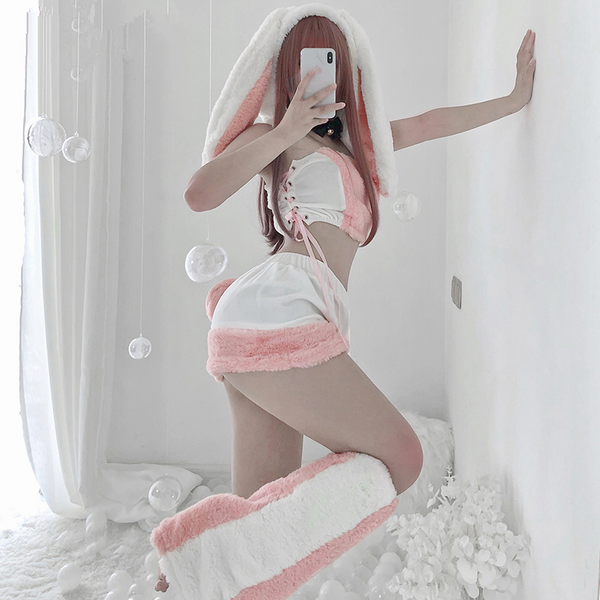 Cute Bunny Lingerie Outfits AD12557