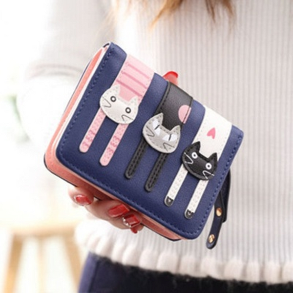 Zipper Cat Wallet AD10959