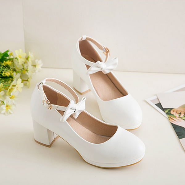 Sweet Bowknot Heels AD11384