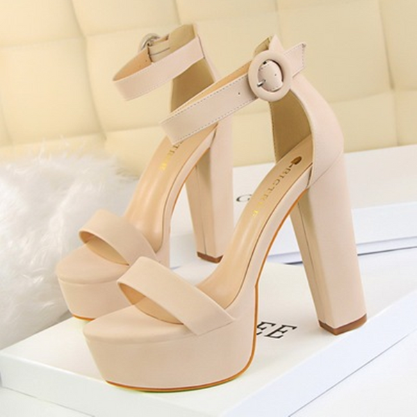 Date Night Open High Heels Sandal Shoes AD11616