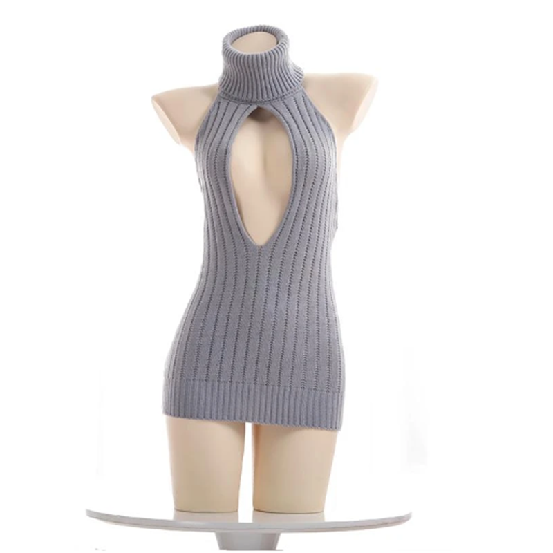 Virgin Killer Hollow Chest Sweater AD11200