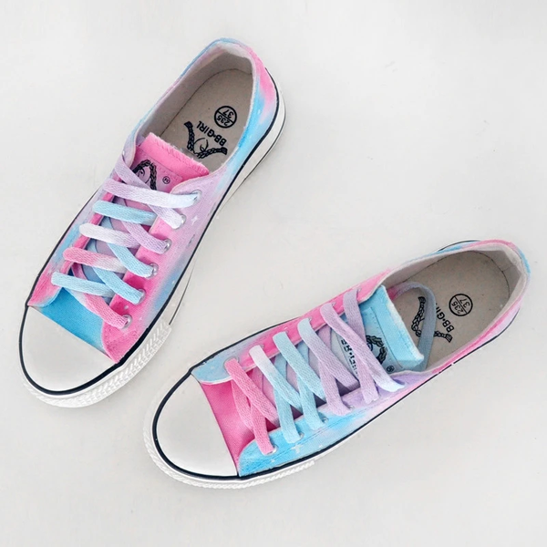 Galaxy Gradient Hand Painted Shoes AD11029