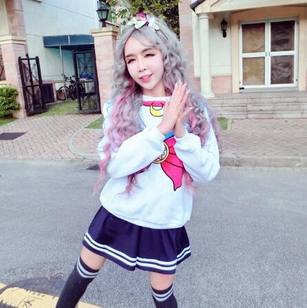 Sailor Collar Sweatsjhirt AD10317