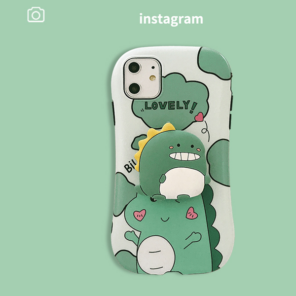 Dinosaur Unicorn Stents Iphone Case AD11051