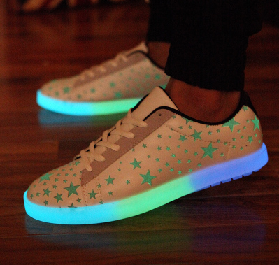 Fashion Kawaii Stars Luminous Sneakers  AD3520