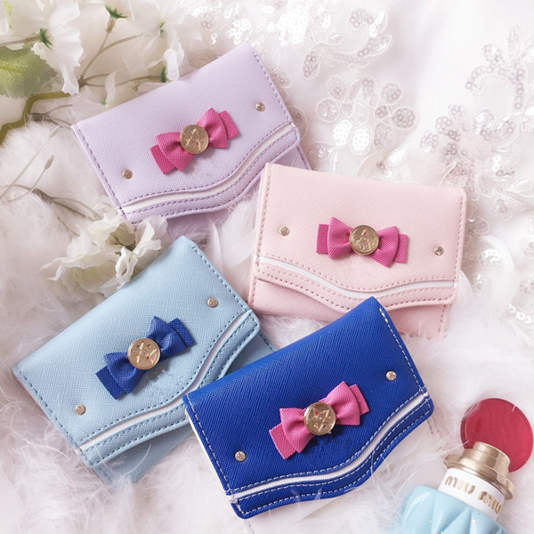 Sailor Moon Bowknot Fold Wallet AD10329