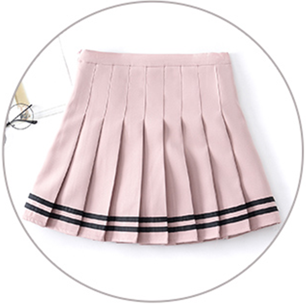 Tall Waist Tennis Pleated Skirt AD10378