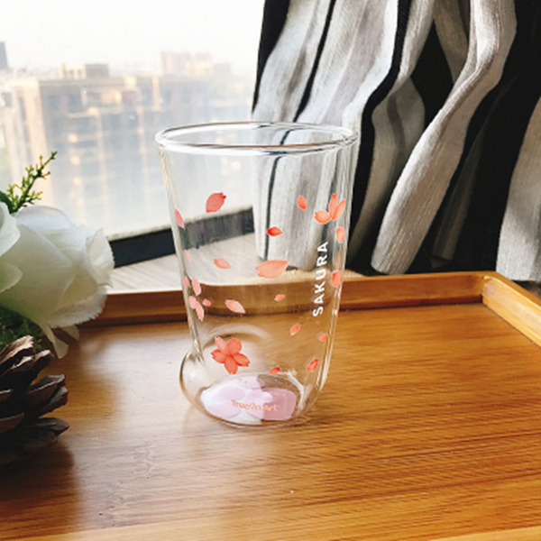 Sakura Cat's Paw Glass AD11564