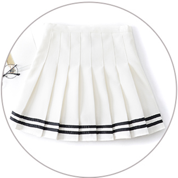Tall Waist Tennis Pleated Skirt AD10378