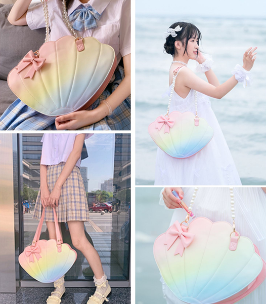 Rainbow Gradient Shell Bag AD11801