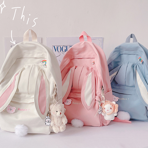 Bunny Canvas Backpack AD210231
