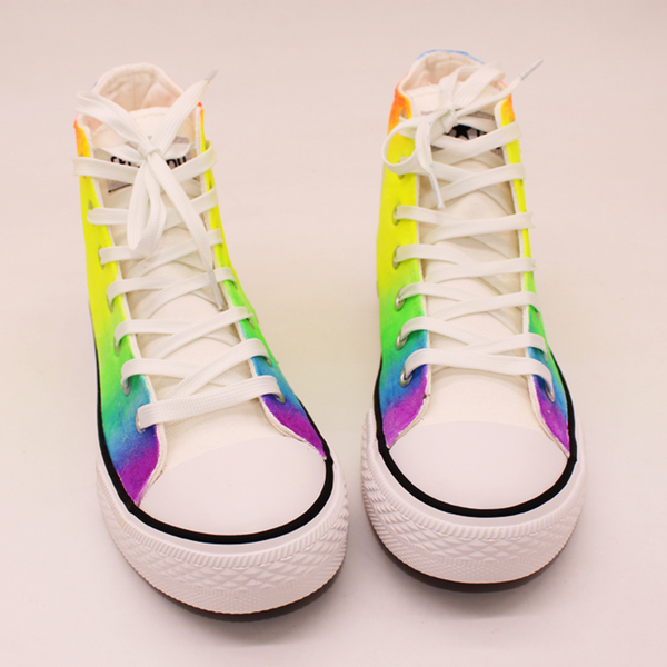 Rainbow Luminous Hand-painted Shoes AD11280
