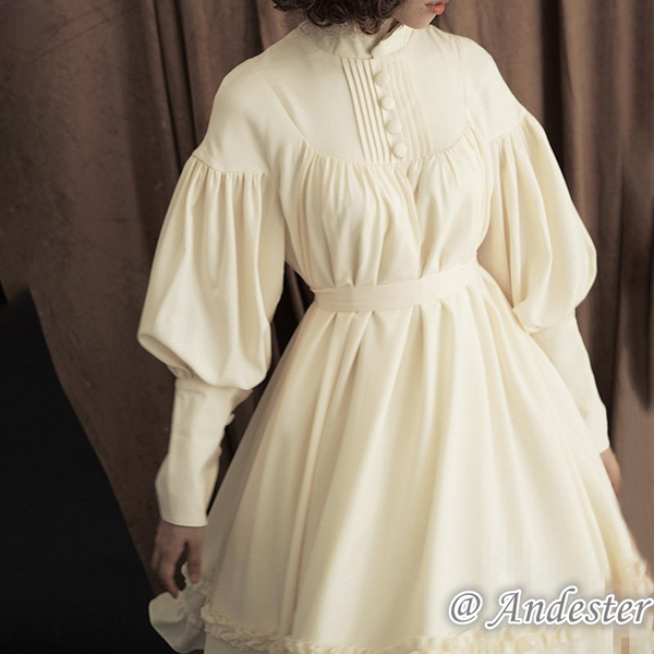 Lolita Lantern Sleeve Dress AD11376