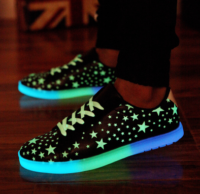 Fashion Kawaii Stars Luminous Sneakers  AD3520