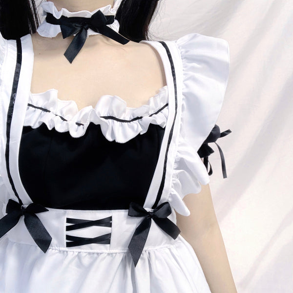 Cosplay Black Maid Dress AD12508