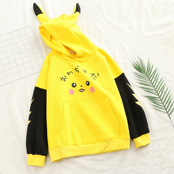Pokemon Pikachu Yellow Hoodie AD10058