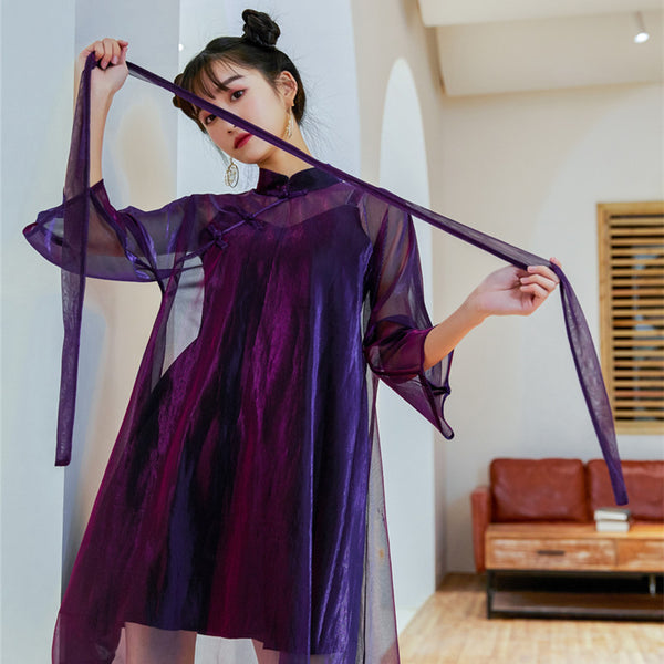 Harajuku Transparent Dress AD10065
