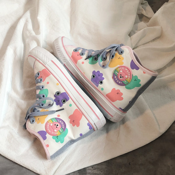 Cute Bear Canvas Sneaker AD11337