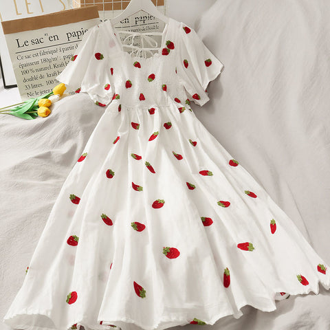 Fruit-Printed Dress AD210144