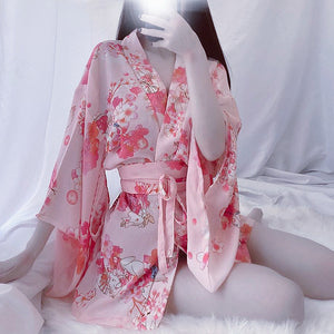 Sakura Kimono Lingeries AD12005