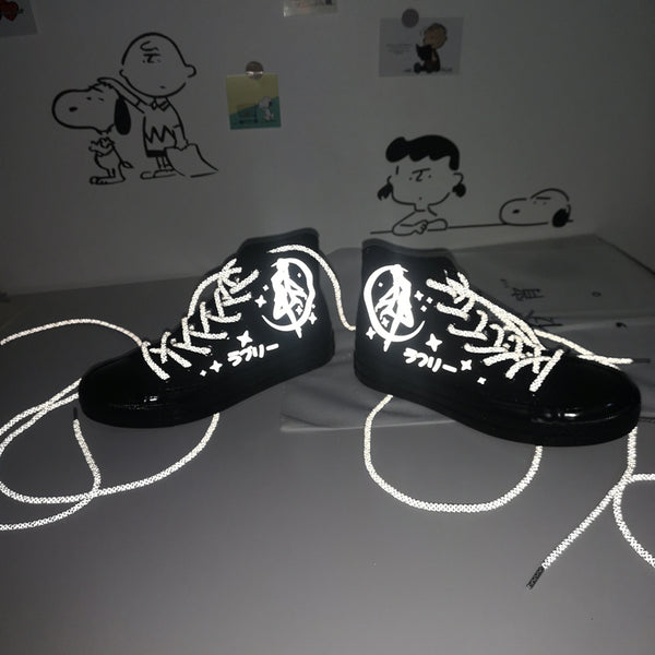 Sailor Moon Reflective Canvas Shoes AD11024