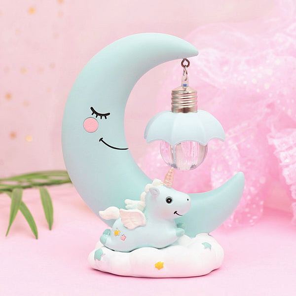 Pink/Blue Moon Table Lamp Gift AD10129