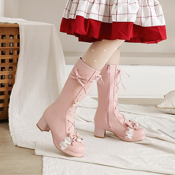 Lolita Knight Boots AD12699