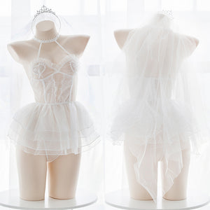 Lace Wedding Dress Lingeries Set AD11104