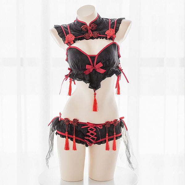 Cheongsam Lingeries Suit AD12596