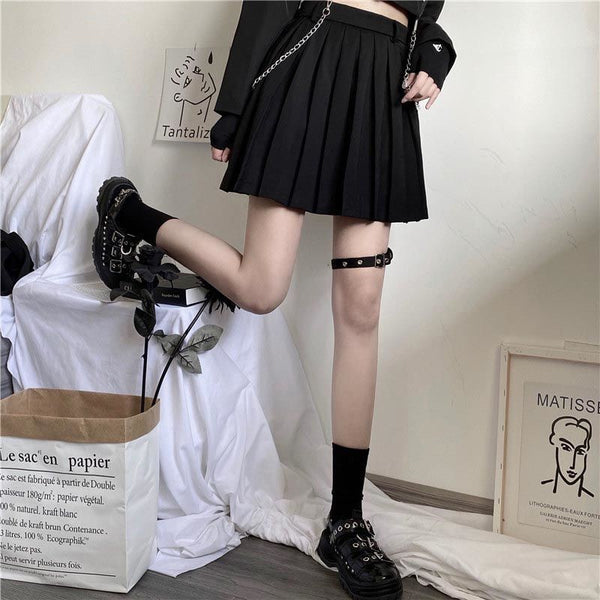 Japanese JK Shirt Pleated Skirt Suit AD11332