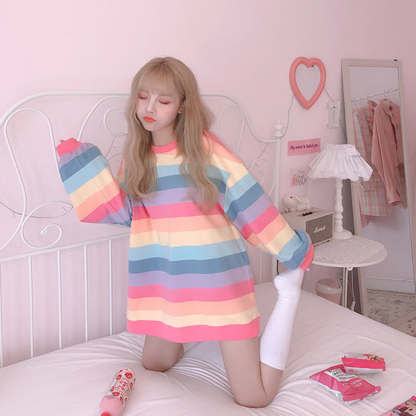 Rainbow Striped Shirt AD11894