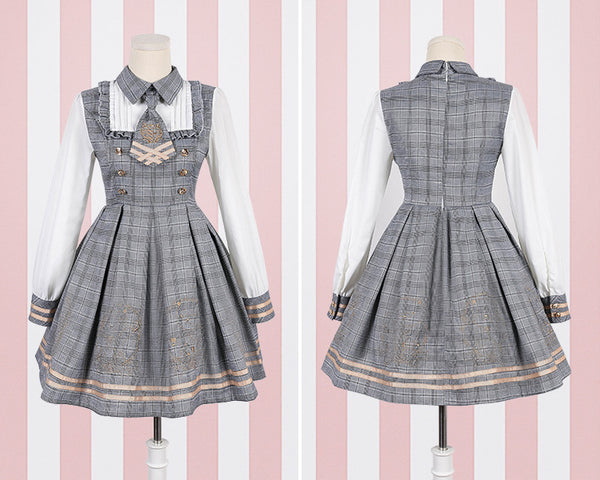 Lolita Embroidery Dress + Cloak Set AD12580