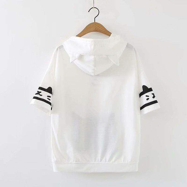 Neko Atsume Hoodie T-shirt AD11884