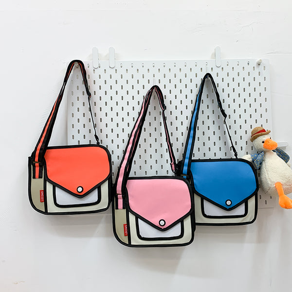 Kawaii Canvas 3D Bag AD10617