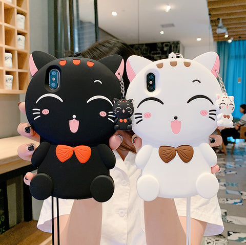 Cat Silicone Iphone Case AD11059