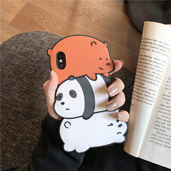 Cute Bear Iphone Case AD11058