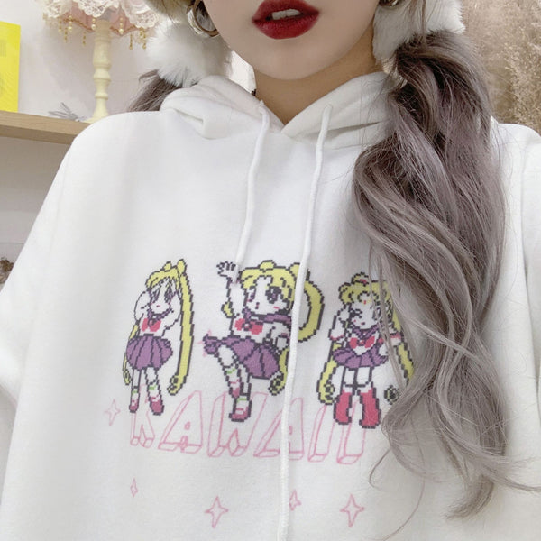 Kawaii Girl Sailor Moon Hoodie AD10567