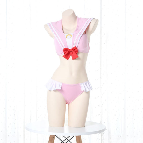 Sweet Bow Swimsuit AD11319