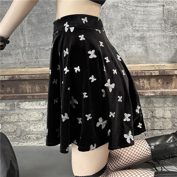Gothic Butterfly Skirt AD210049