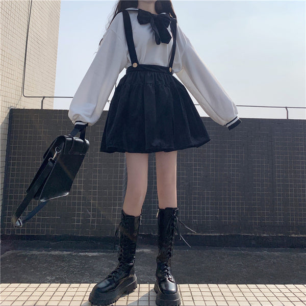 Kawaii Girl Bowknot Seifuku Outfit AD210009