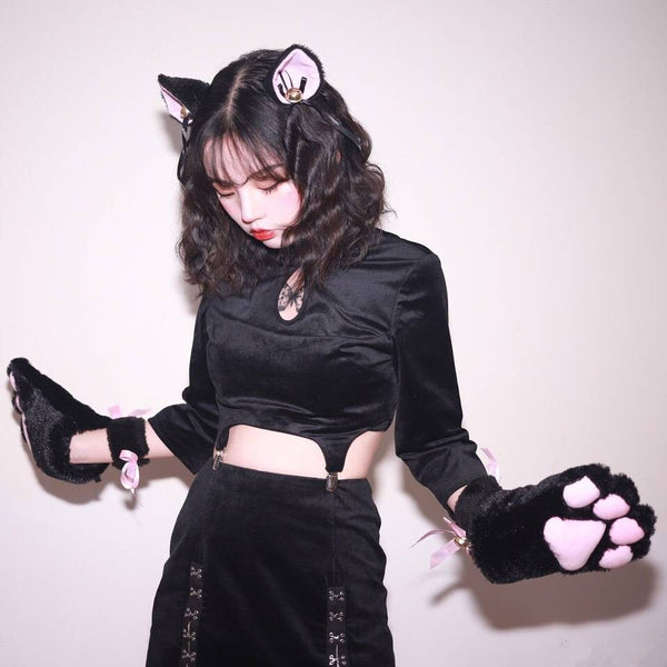 Cos Cat Ear Hair Band Four-piece Set AD10977