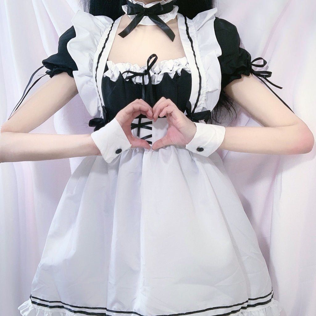 Cosplay Black Maid Dress AD12508 – Andester