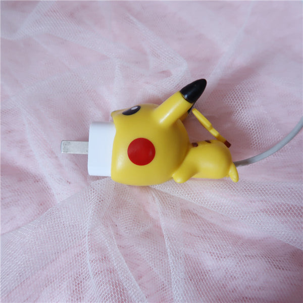 Pikachu Iphone Charger Line Protection Head AD11118