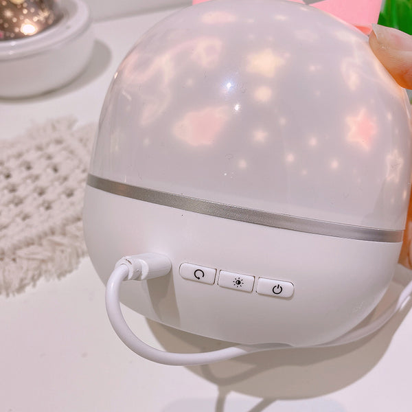 Romantic LED Rotating Music Projector Starry Night Light AD11508