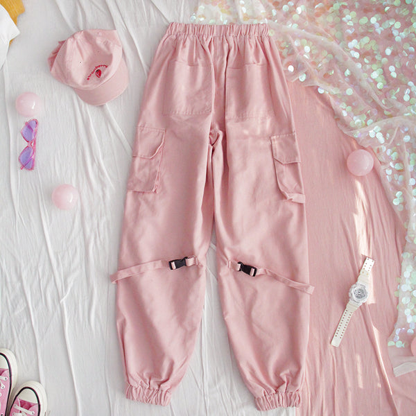 Harajuku Heart Loose Pants AD11610