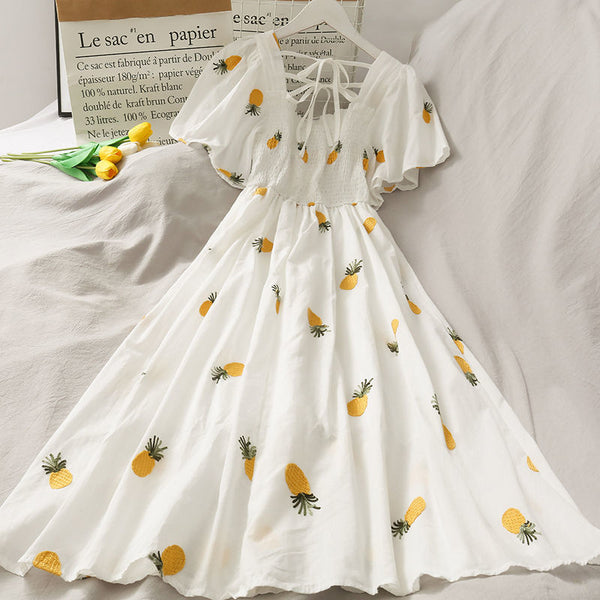 Fruit-Printed Dress AD210144