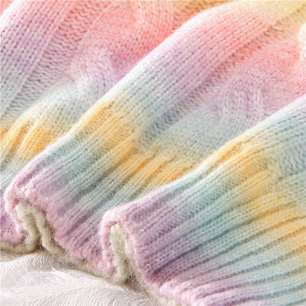 Rainbow Striped Sweater AD12622