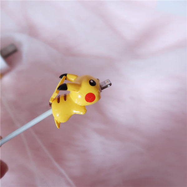 Pikachu Iphone Charger Line Protection Head AD11118