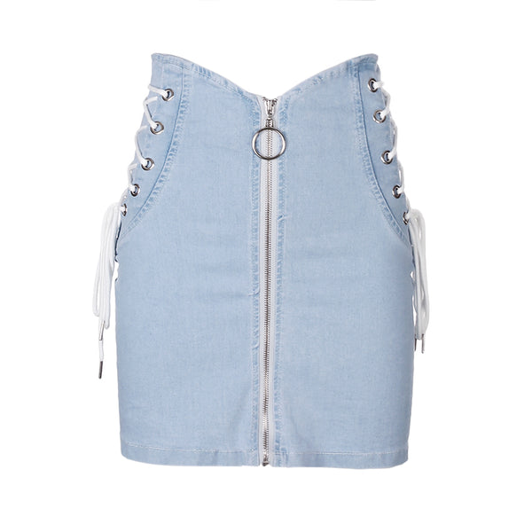 Zipper Skirt AD210121